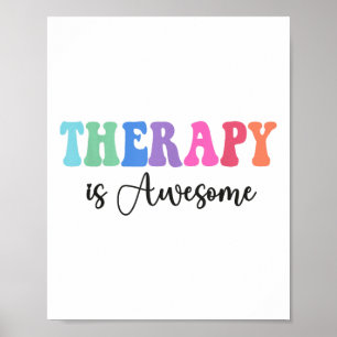 Die Therapie ist Phantastische Selbstversorgung Ps Poster
