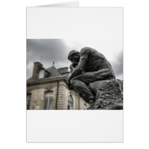 Die Thinker Rodin Paris-Skulptur