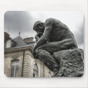 Die Thinker Rodin Paris-Skulptur Mousepad