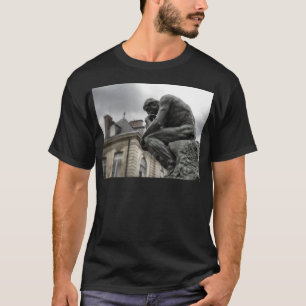 Die Thinker Rodin Paris-Skulptur T-Shirt