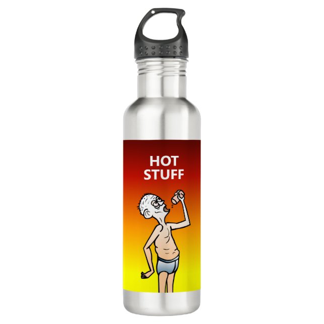 Die Thirsty Man 710 ml Wasserflasche Edelstahlflasche (Vorderseite)