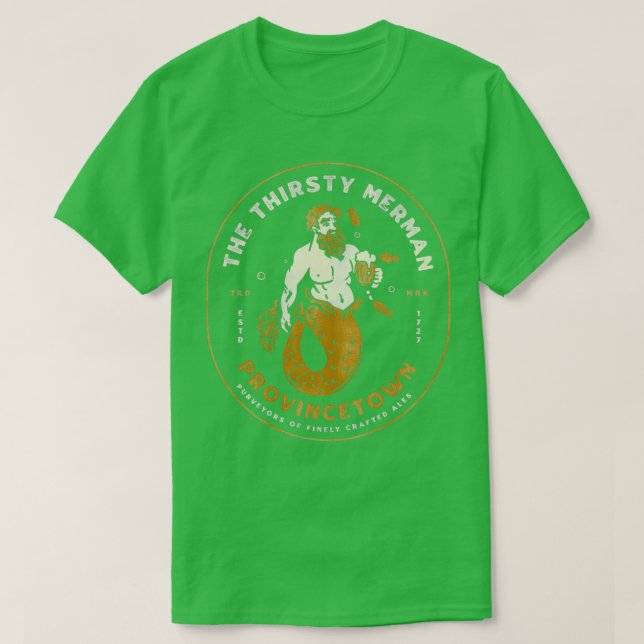 Die Thirsty Merman T-Shirt (Design vorne)