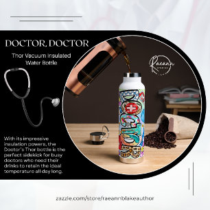 Die Thor-Kupfer-Vakuum-Isolierflasche von The Doct Trinkflasche