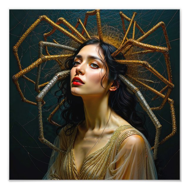 Die Threads der Transgression Arachnes Transformat Fotodruck (Vorne)