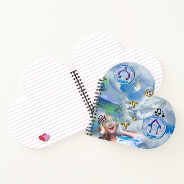 Die Throat Chakra - Symbolträume Notizbuch (Innenseite)