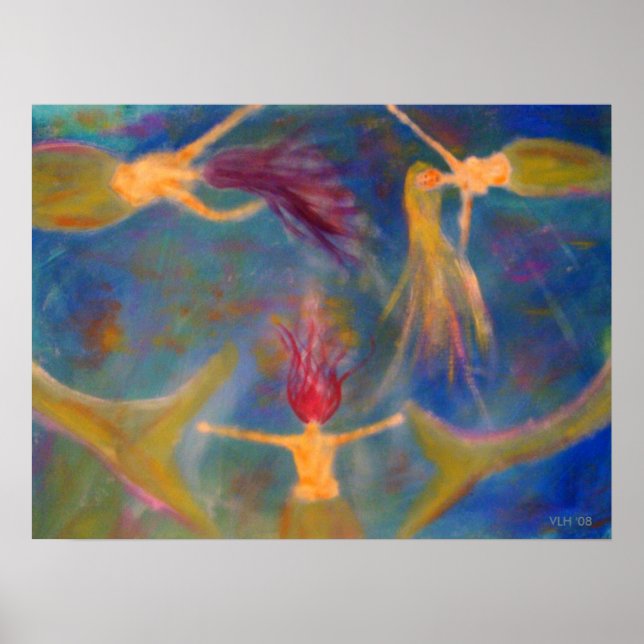 Die Tiefen voll bluten Drucks halten Poster (Vorne)