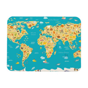 Die Tiere der Welt Magnet