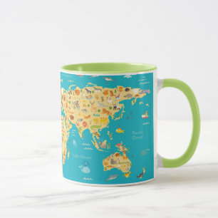 Die Tiere der Welt Tasse