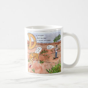 Die Tiere erschrecken mich Kaffeetasse
