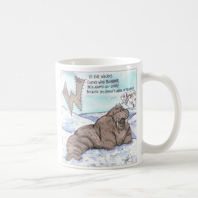 Die Tiere erschrecken mich Kaffeetasse (Rechts)