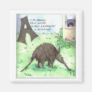 Die Tiere erschrecken mich Magnet