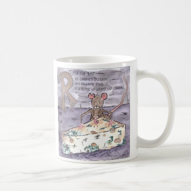 Die Tiere erschrecken mich Tasse (Rechts)