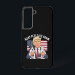 Die Tiere wieder sicher machen Rett unsere Haustie Samsung Galaxy Hülle<br><div class="desc">Trump macht die Haustiere wieder sicher Gerettet und stimmt Trump</div>