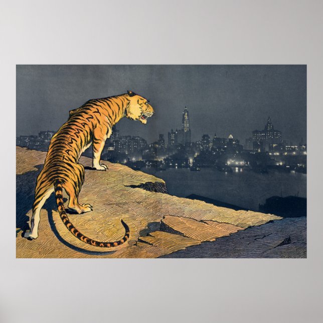 Die Tiger-Beute von Samuel Ehrhart Poster (Vorne)