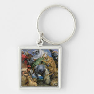 Die Tiger-Jagd, c.1616 Schlüsselanhänger