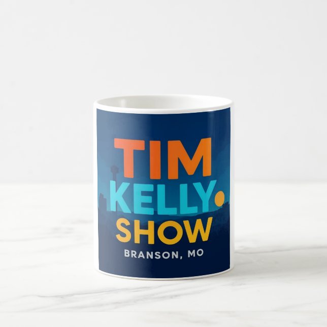Die Tim Kelly Show Kaffeetasse (Mittel)