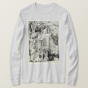 Die Tinte "Moderner Krieg" zeichne grundlegenden T T-Shirt