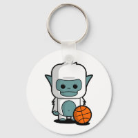 Die Tiny Yeti, die Korbball spielen