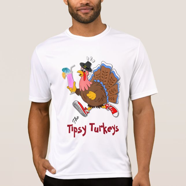 Die Tipsy Türkei (Cocktail) - SS Sport-Tek T-Shirt (Vorderseite)