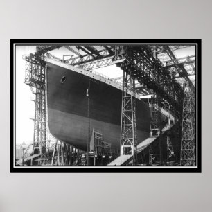 Die Titanic-Serie Poster-Gebäude der Titanic Poster