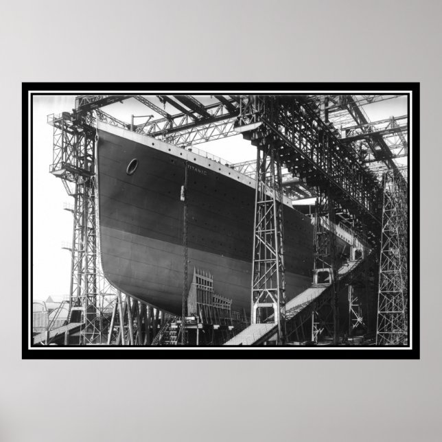 Die Titanic-Serie Poster-Gebäude der Titanic Poster (Vorne)
