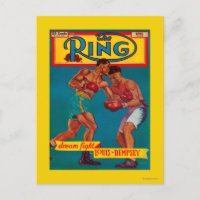 Die Titelseite des Ring Magazine