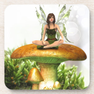Die Toadstool Fairy Getränkeuntersetzer