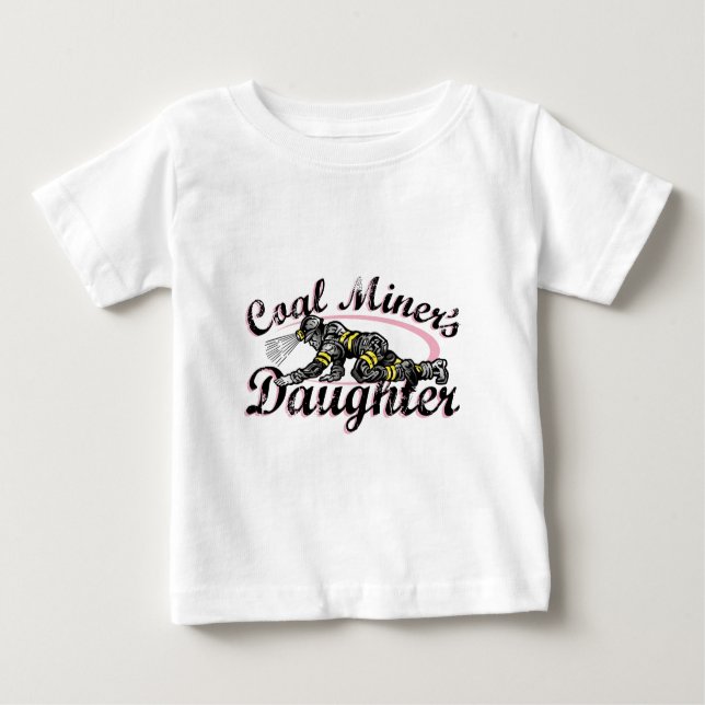 die Tochter des Kohlenbergmannes Baby T-shirt (Vorderseite)