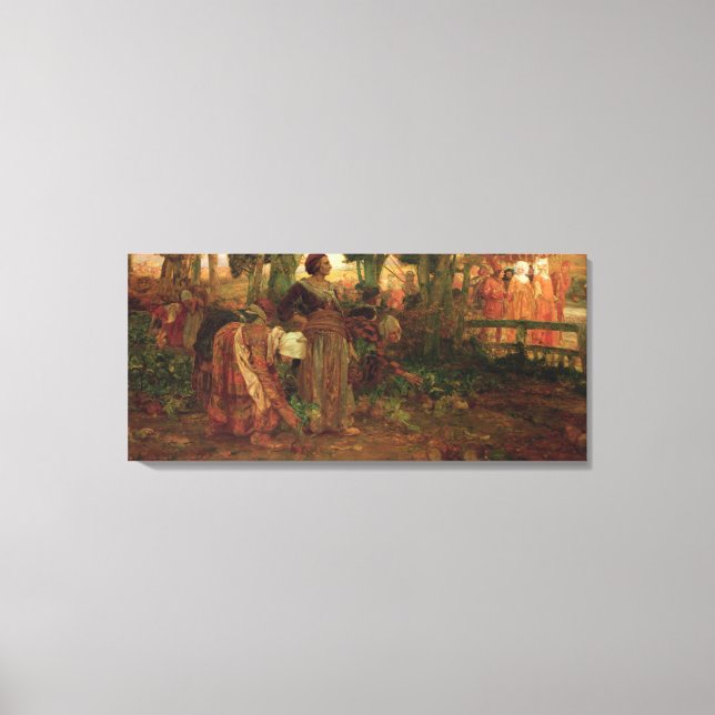 Die Tochter des Königs Leinwanddruck (Vorderseite)