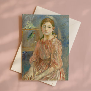 Die Tochter des Künstlers   Berthe Morisot Karte
