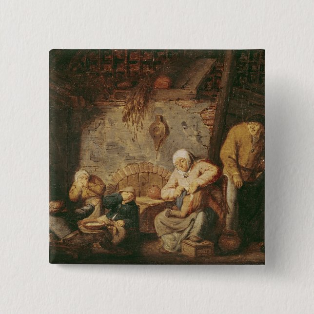 Die Toilette Button (Vorderseite)