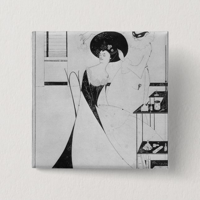 Die Toilette von Salome Button (Vorderseite)