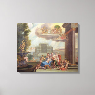 Die Toilette von Venus, 18. Jahrhundert Leinwanddruck