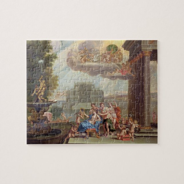 Die Toilette von Venus, 18. Jahrhundert Puzzle (Horizontal)