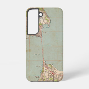 Die topografische Karte der Golden Gate Samsung Galaxy Hülle