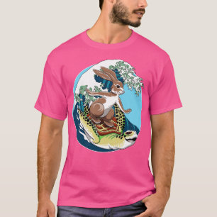 Die Tortoise und die Hasen-Surfer-Freunde T-Shirt