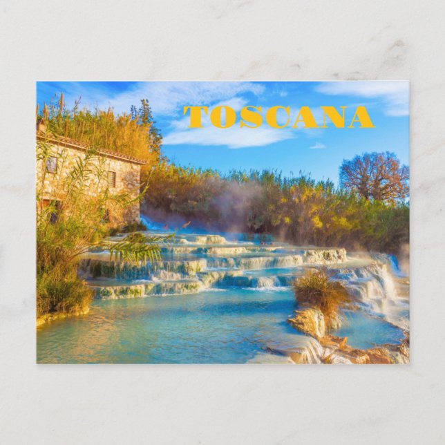 Die Toskana-Italien Postkarte (Vorderseite)