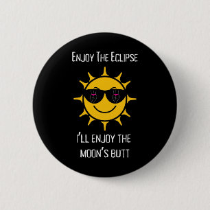 Die totale Sonnenstrahlen, die ich den Hintern des Button