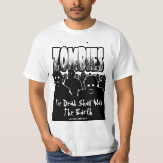 Die Toten gehen das Erdzombie-Shirt T-Shirt