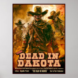 Die Toten in Dakota Poster