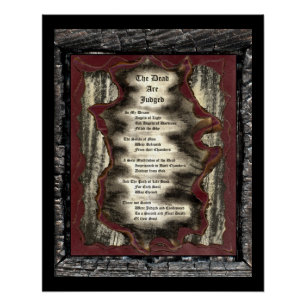 Die Toten werden beurteilt Poster