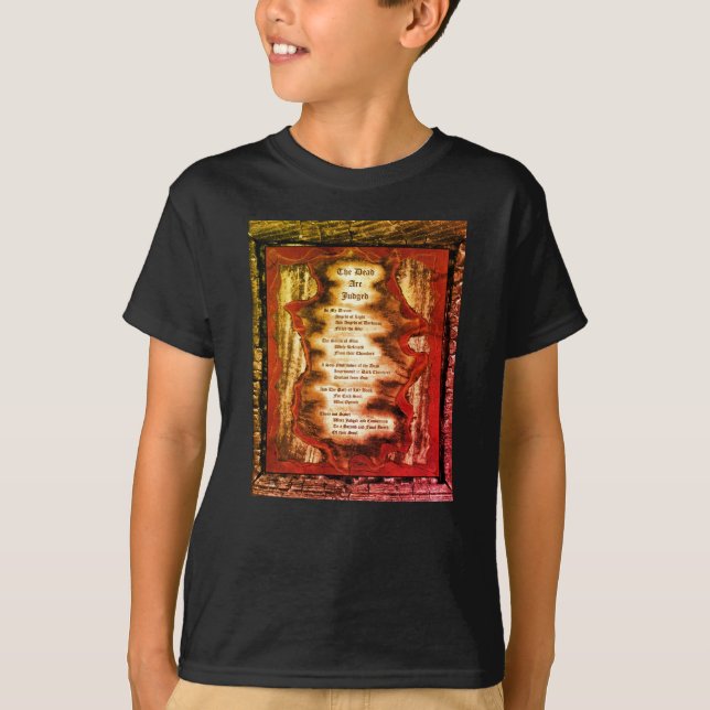 Die Toten werden beurteilt T-Shirt (Vorderseite)