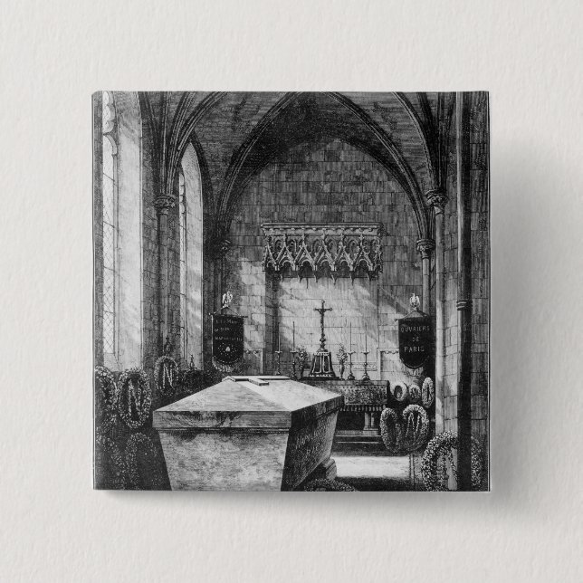 Die TotenKapelle an St Mary Kirche Button (Vorderseite)