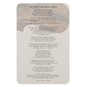 Die Touch der Hand des Meisters Magnet