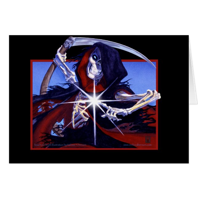 Die Touch der Todeskarte (Vorderseite (Horizontal))