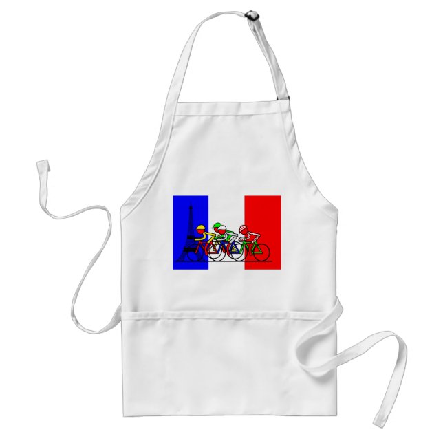 Die Tour Ankunft in Paris Schürze (Vorne)