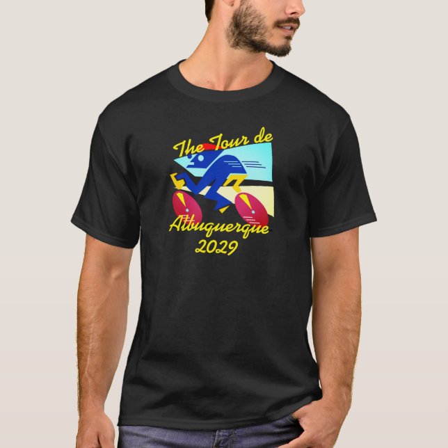Die Tour de Albuqureque T-Shirt (Vorderseite)