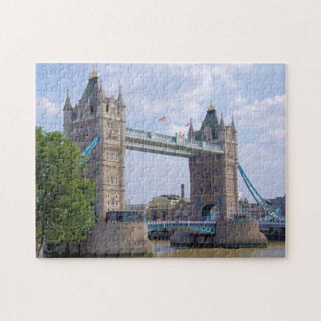 Die Tower Bridge - London - 11x14 - 252 Stk. Puzzle (Horizontal)
