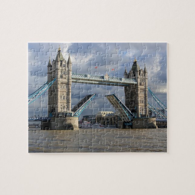 Die Tower Bridge - London - 8x10 - 110 Stk. Puzzle (Horizontal)