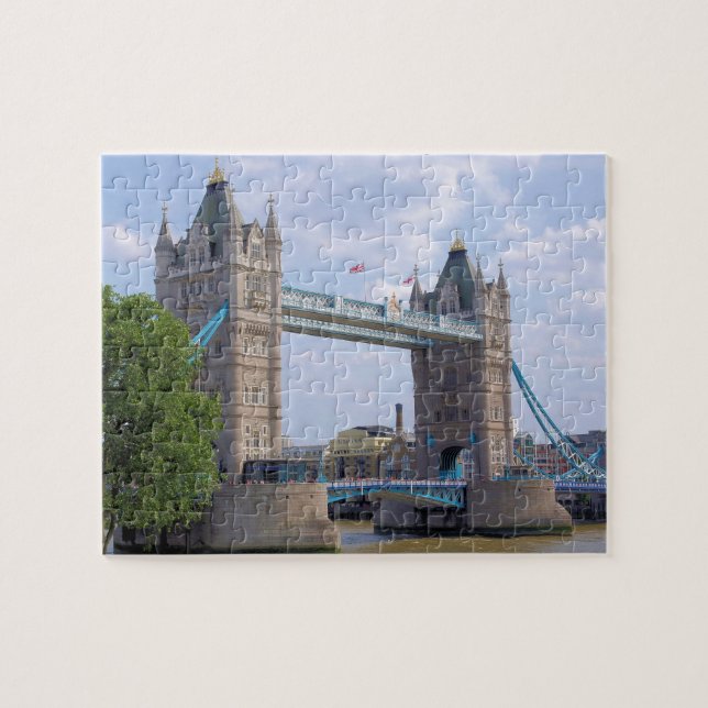 Die Tower Bridge - London - 8x10 - 110 Stk. Puzzle (Horizontal)